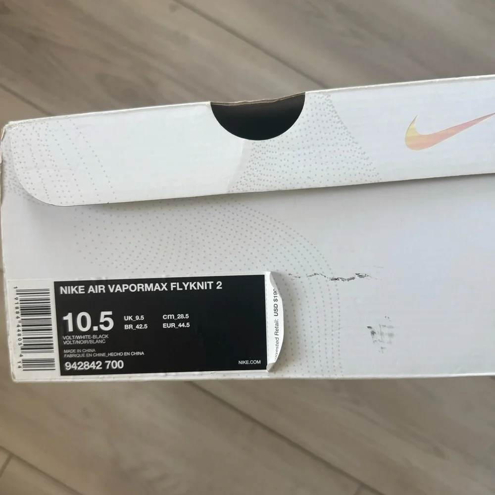 Rare Nike Air Vapor Max Flyknit 2 Volt Aka “Highlighters”🔥🔥🔥🔥🔥🔥 - Picture 14 of 15